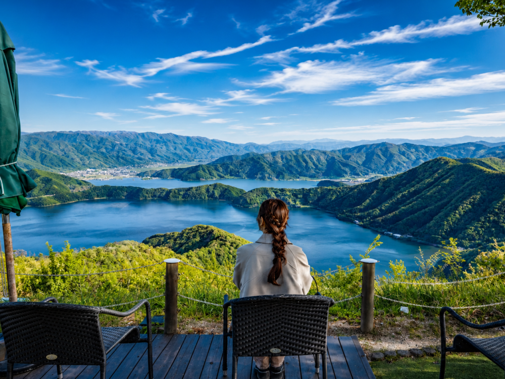 絶景を望む時間 – ポートレート撮影